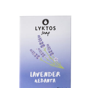 Φυσικό σαπούνι με ελαιόλαδο – Λεβάντα – Κουτί